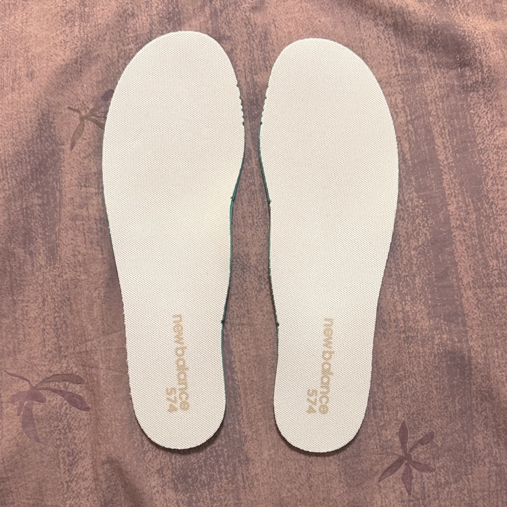 New Balance Women's White Shoe Insoles. Size 9.5. New.